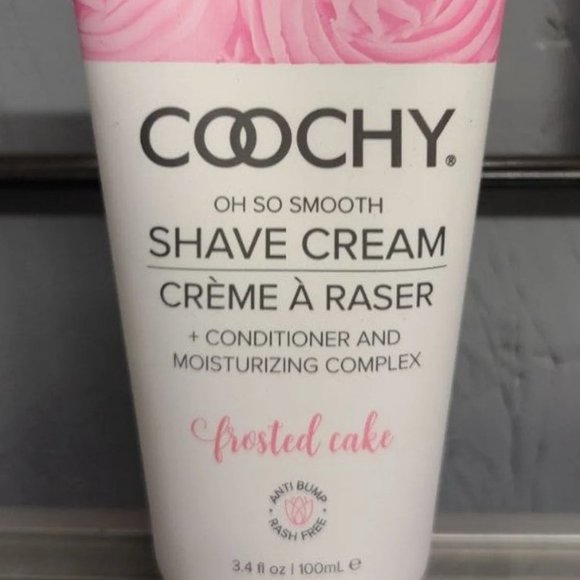 Coochy Rash Free Shave Cream-Frosted Cake 3.4oz - Picture 2 of 4